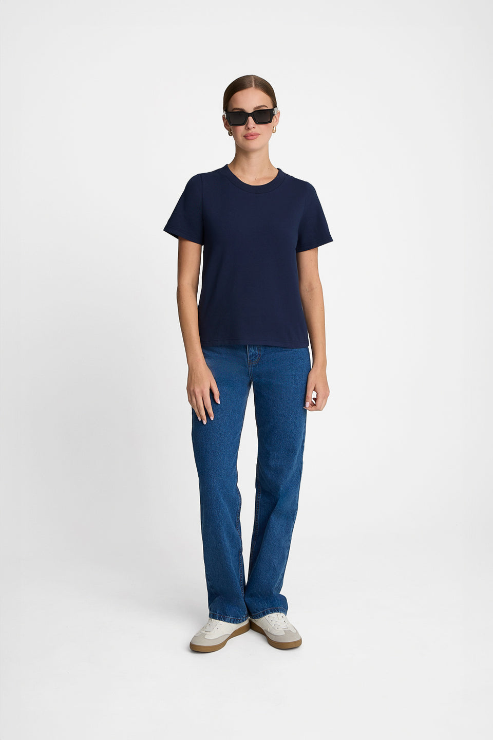 Miss Mighty Navy T-shirt