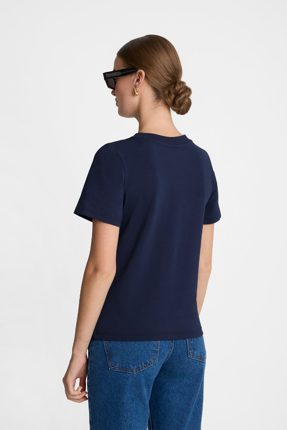 Miss Mighty Navy T-shirt