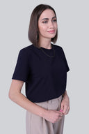T-shirt Miss Mighty Navy