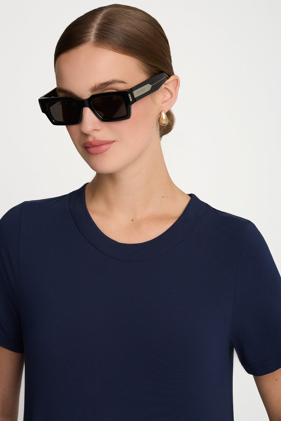 Miss Mighty Navy T-shirt