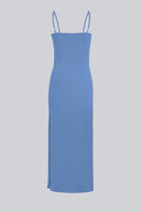Sukienka Miss Gently Silver Blue
