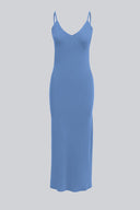 Sukienka Miss Gently Silver Blue