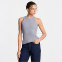 Miss Summerly Melange Grey Top