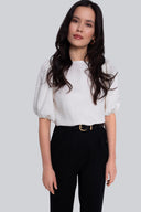 Bluzka Miss Ladylike Off White