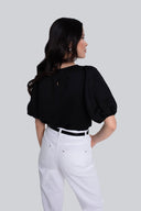 Bluzka Miss Ladylike Black