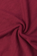 Top Miss Daring Wine Red