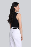 Top Miss Posh Black