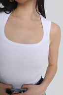 Top Miss Posh White