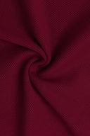 Top Miss Posh Wine Red