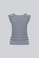 Top Miss Striped Navy Stripes