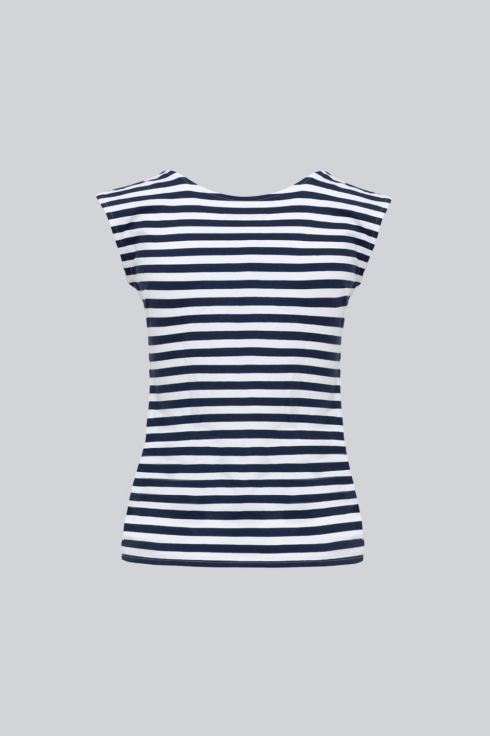 Top Miss Striped Navy Stripes