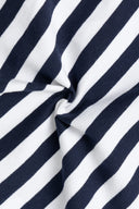 Top Miss Striped Navy Stripes