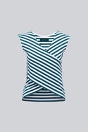 Top Miss Striped Dark Sea Stripes