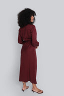 Sukienka Miss Nonchalant Burgundy