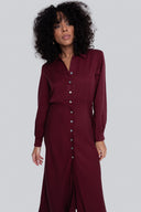 Sukienka Miss Nonchalant Burgundy
