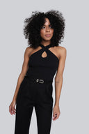 Top Miss Playful Black