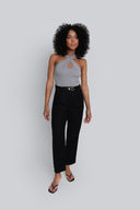 Top Miss Playful Melange Grey