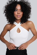 Top Miss Playful Off White
