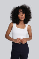 Top Miss Posh Off White