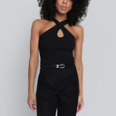 Top Miss Playful Black