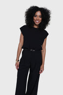 T-shirt Miss Misty Black