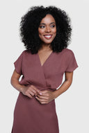 Sukienka Miss Airy Red Brown