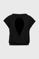 T-shirt Miss Misty Black