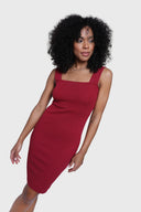 Sukienka Miss Classy Wine Red