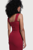 Sukienka Miss Classy Wine Red