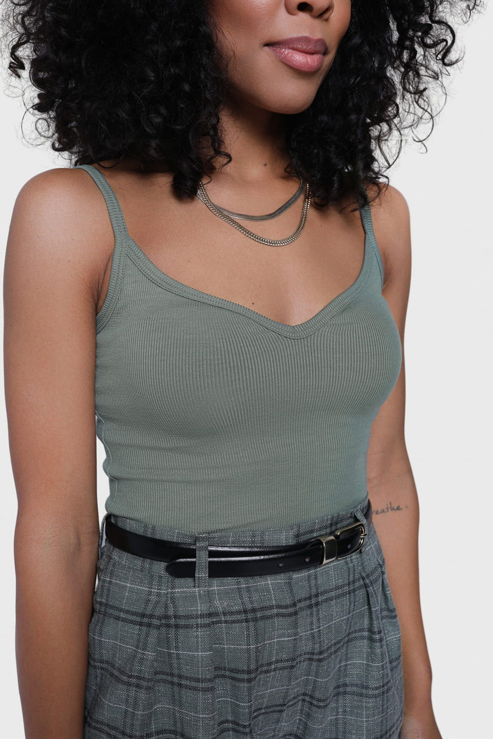 Top Miss Lovely Olive