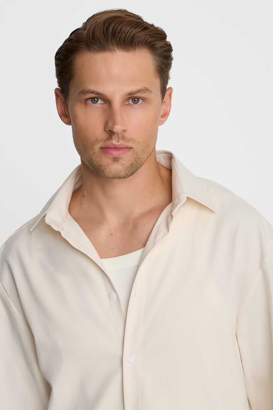 Mr Smoke Creme Shirt