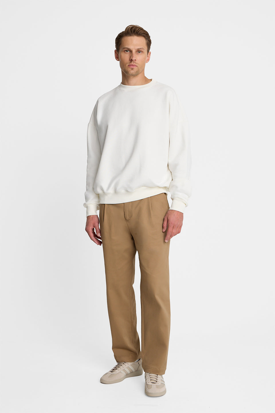 Mr Marco Camel Trousers