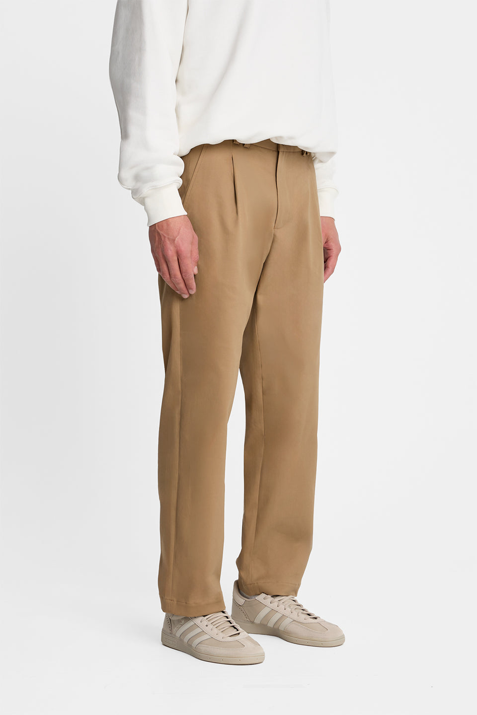 Mr Marco Camel Trousers