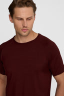T-shirt Mr Smooth Burgundy