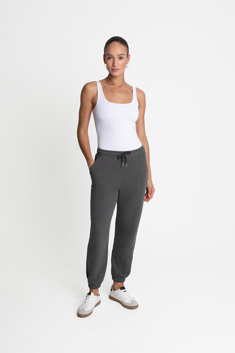 Miss Supple Grey Trousers