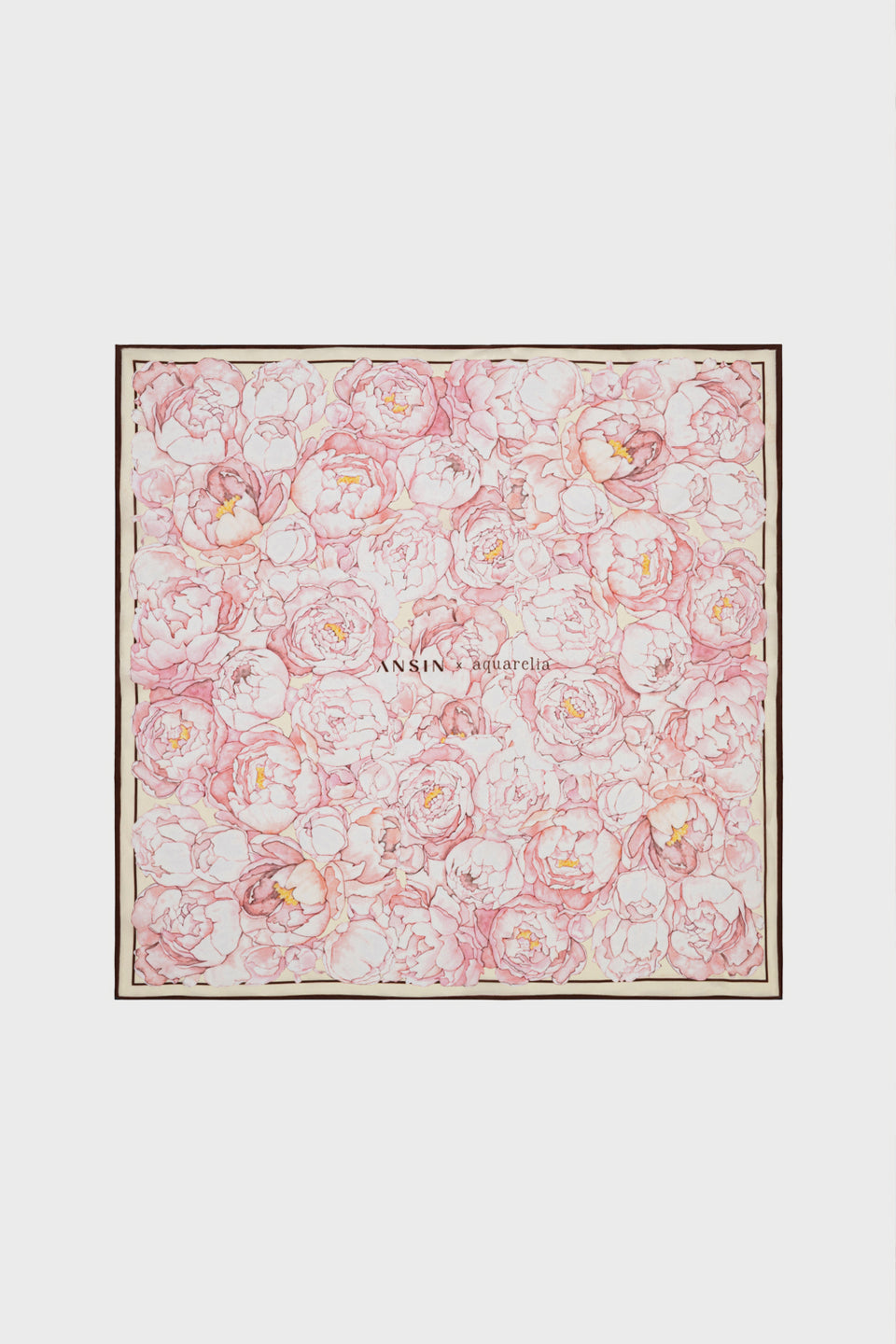 Apaszka Miss Aquarelia Light Pink