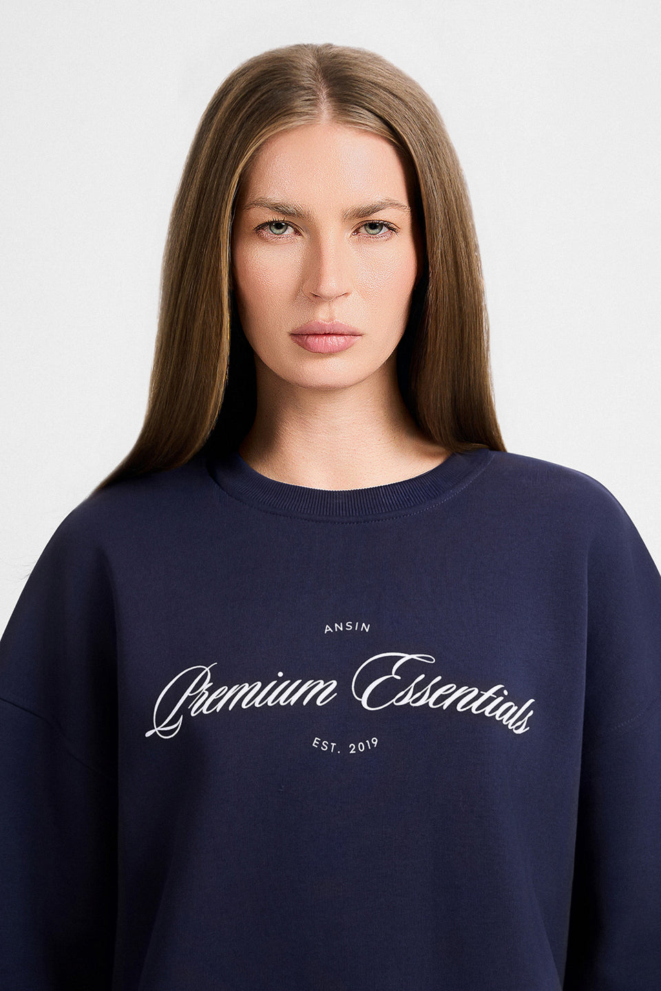 Miss Haley Navy Sweatshirt
