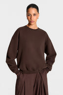 Miss Western Belle Chocolate Sweatshirt