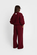 Bluza Folded Burgundy