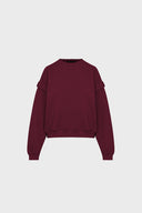 Bluza Folded Burgundy