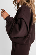 Bluza Folded Chocolate
