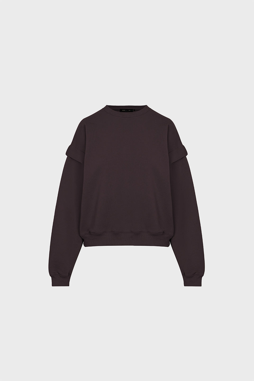 Folded Chocolate Sweatshirt