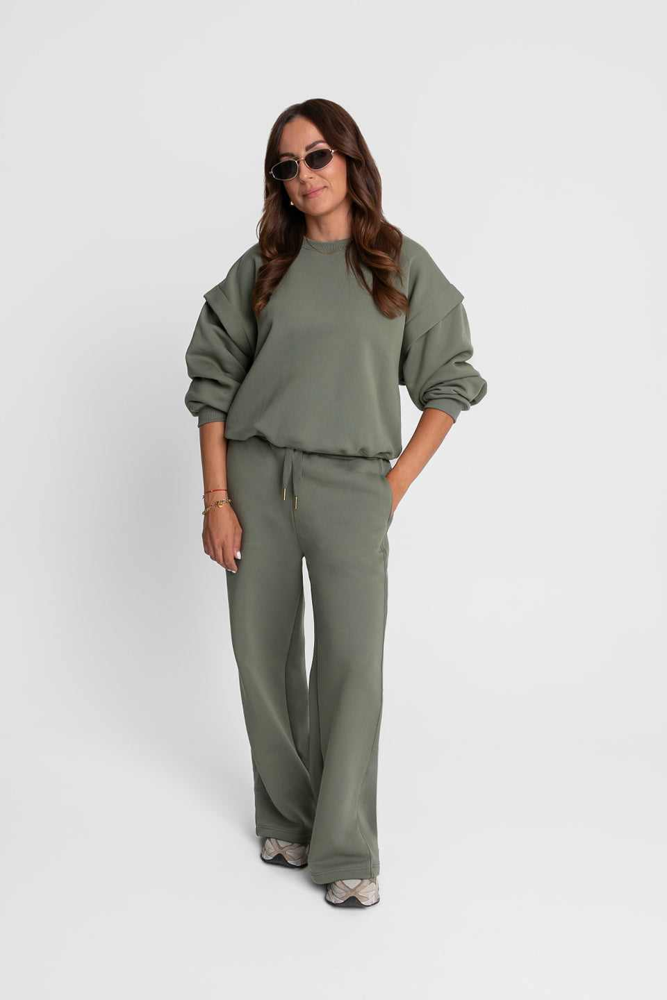 Bluza Folded Olive