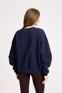 Miss Haley Navy Sweatshirt