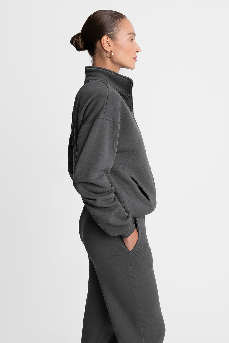 Miss Supple Grey Sweatshirt