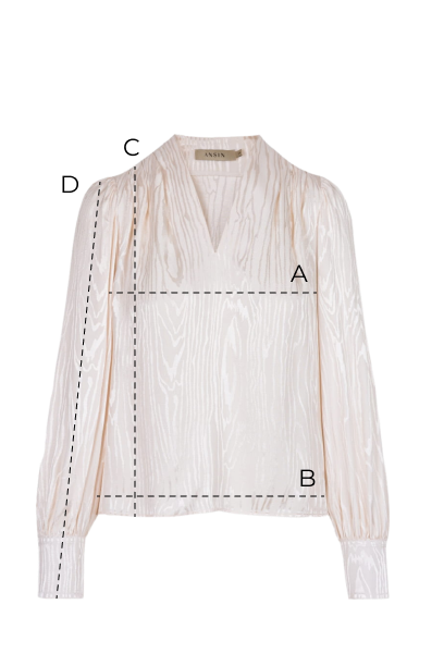 Bluzka Miss Charming Cream
