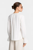 Miss Dreamy White Blouse
