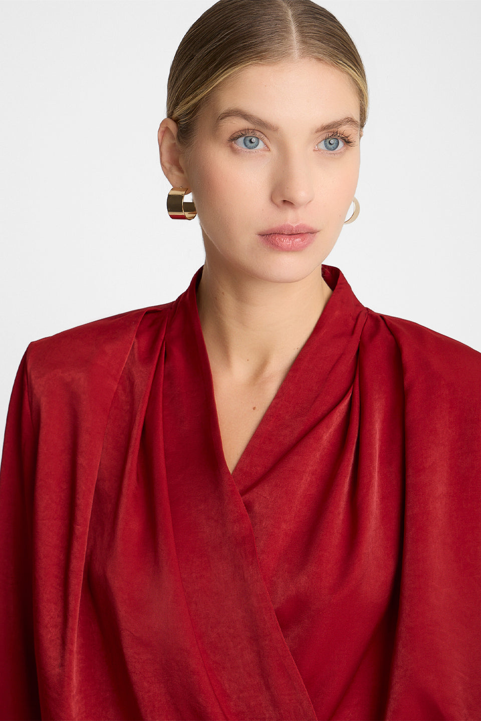 Miss Misty Red Blouse