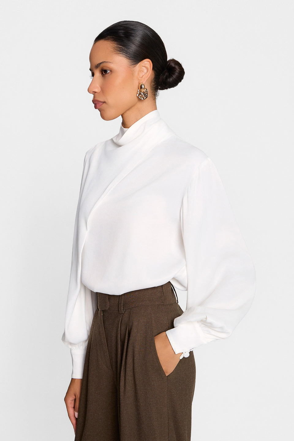 Bluzka Miss Rosemary Off White