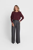 Bluzka Whisper Burgundy